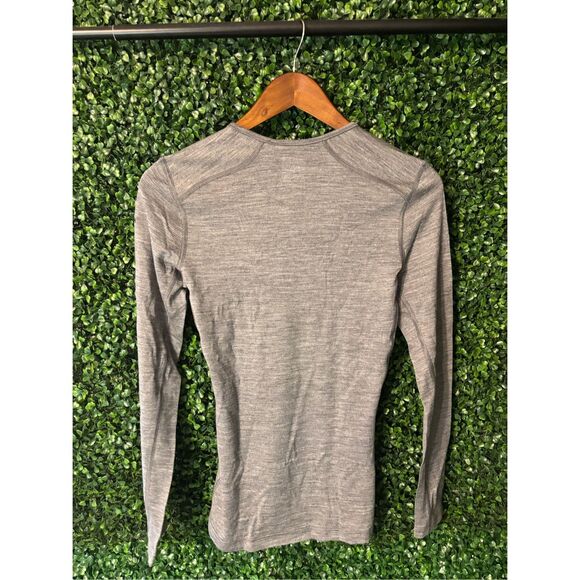 Icebreaker Women's 200 Oasis Thermal Long Sleeve Gritstone Gray NWT Sz XS - Picture 3 of 5
